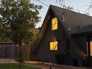 Exterior - Iconic A-Frame with Hot Tub / Stargazing / King Bed / Pet Friendly near Sedona! (Lake Montezuma)