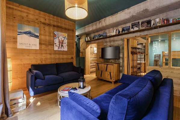 Smart TV - Loft Bellevue Remonté | Centre | Piscine | Parking (Les Houches)