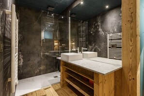 Hair dryer, towels - Loft Bellevue Remonté | Centre | Piscine | Parking (Les Houches)