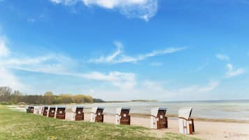 Tæt på stranden