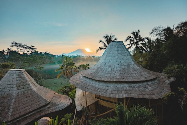 Quang cảnh nhìn từ nơi lưu trú