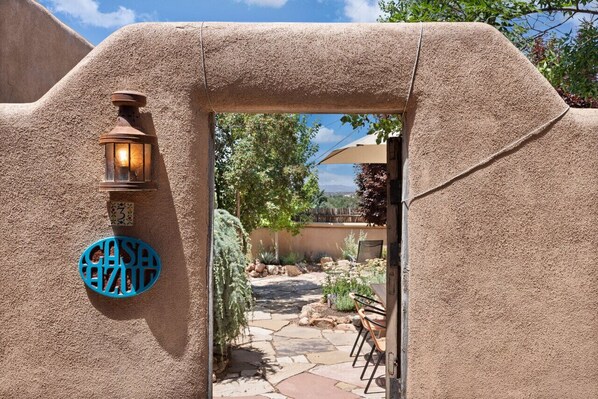 Exterior detail - Ski Discounts! Historic Home w/ Casita, Spa, Views (Santa Fe)