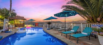Above the Clouds 17 acre Gated Hilltop Estate with Stunning Views