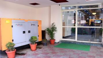 EntrĂ©e de lâhĂ©bergement