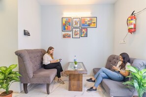 Sitzecke in der Lobby