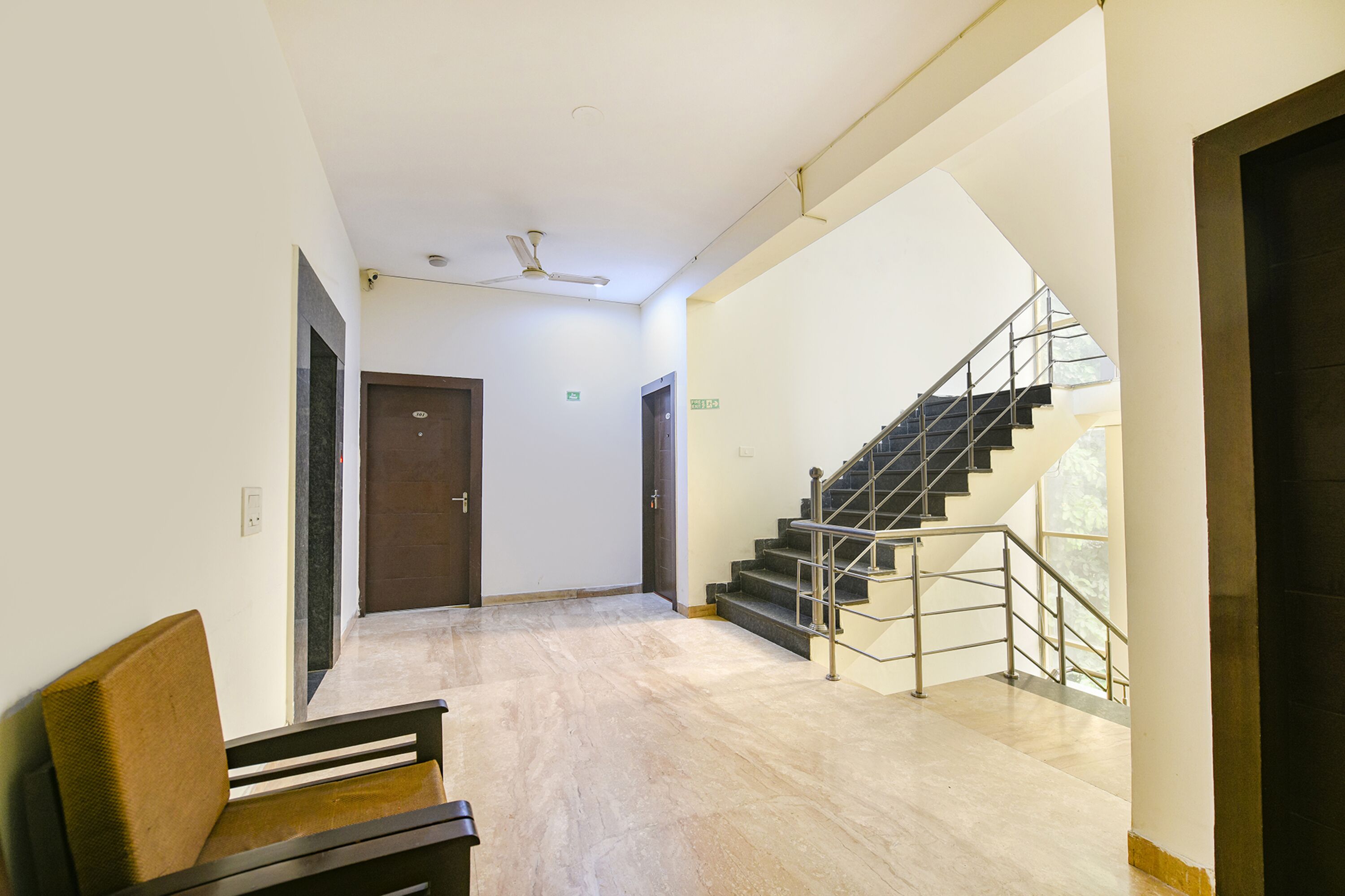 Sala de estar en el lobby