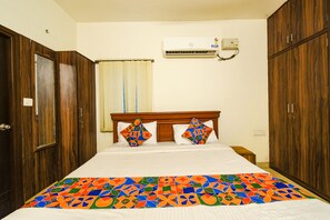 Phòng Deluxe | Bộ trải giường bằng vải cotton Ai Cập, bộ đồ giường cao cấp