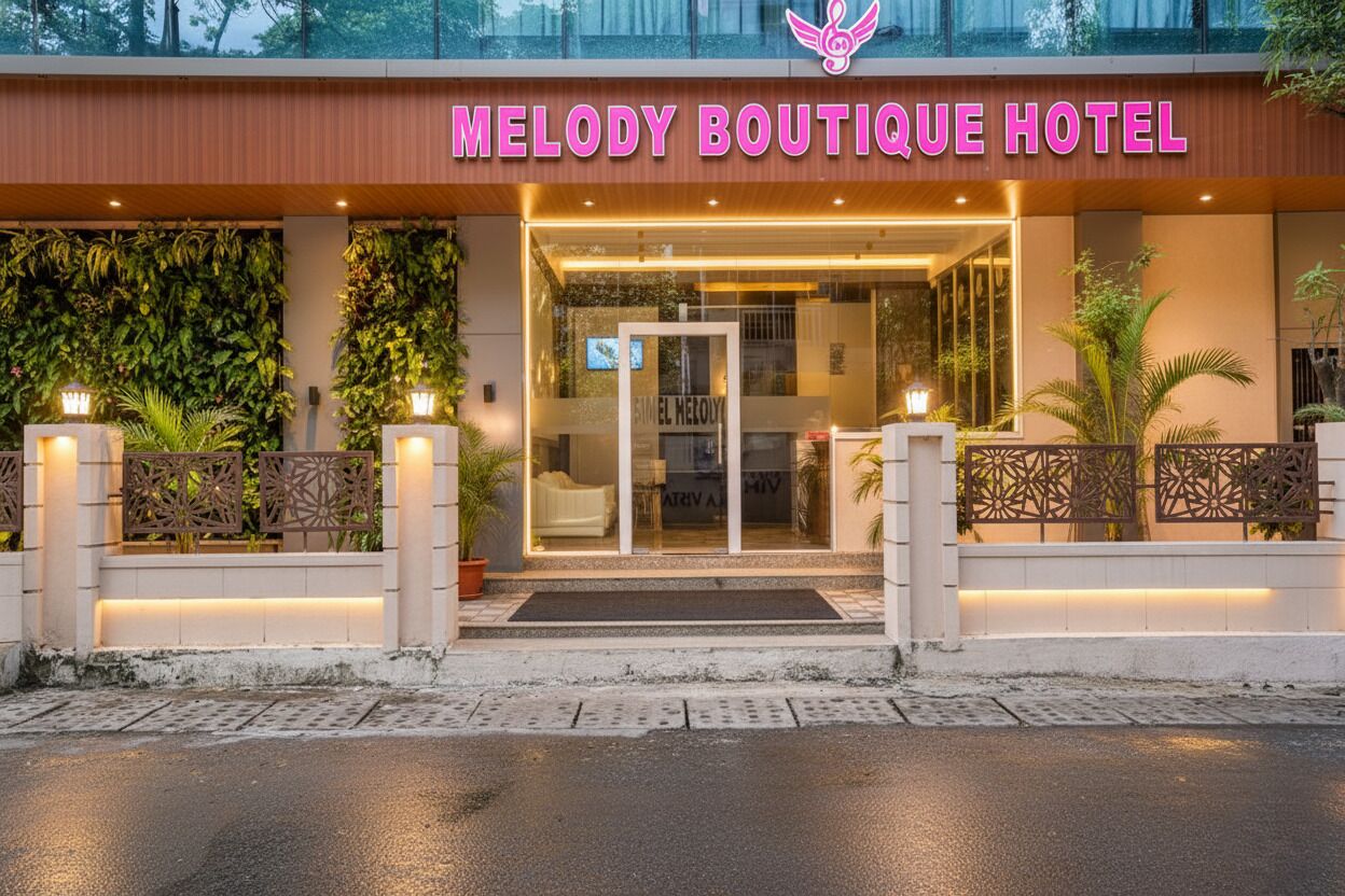 Pintu masuk properti