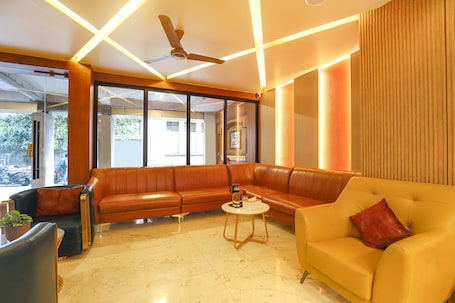 Sala de estar en el lobby