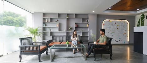 Lobby sitting area