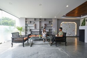 Sala de estar en el lobby