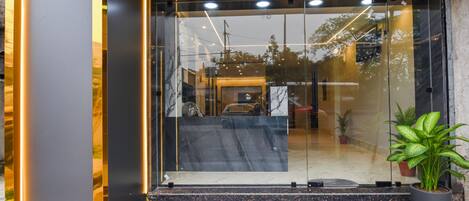 Entrada de la propiedad