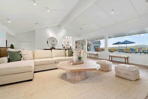 TV, fireplace, offices - Immaculate 5BR Micro Resort with Heated Pool & Spa (San Diego)