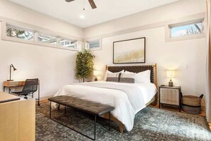 4 soverom, strykejern/-brett, wi-fi og sengetøy