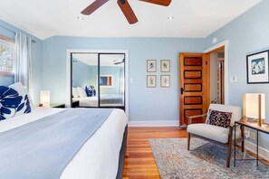 3 bedrooms, iron/ironing board, travel crib, WiFi