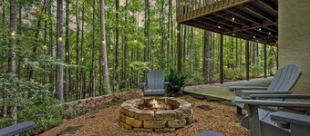 Serene Lakefront Home: Private Dock, Expansive Decks, Game Room & Nature Views