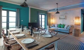 Dining - Villa with pool, no neighbours, walking distance to center, fantastic see view (Trogir)