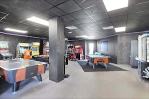 Games room - Oceanfront Resort Retreat with Ocean Views (North Topsail Beach)