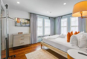 2 bedrooms, iron/ironing board, travel crib, WiFi