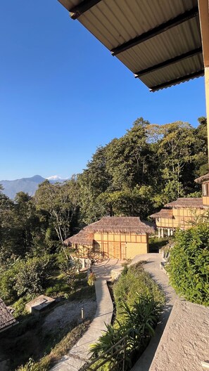 家庭平房, 山景 | 露台/庭院