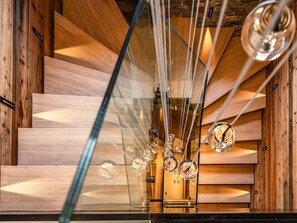 Interior - Luxury chalet in Les Gets with jacuzzi, sauna, Wi-Fi, parking (Les Gets)