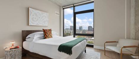 2 bedrooms, iron/ironing board, travel crib, WiFi