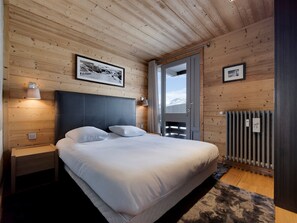 1 bedroom, travel cot, WiFi - Bright apartment, ski-in/ski-out, WIFI (Tignes)