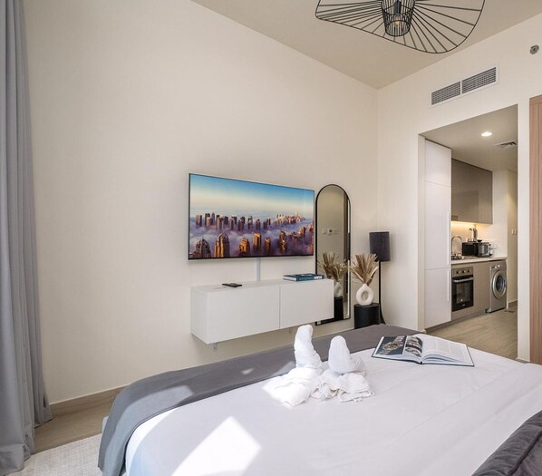 Apartment - Modern Studio 10mins to Dubai Mall (Dubai)