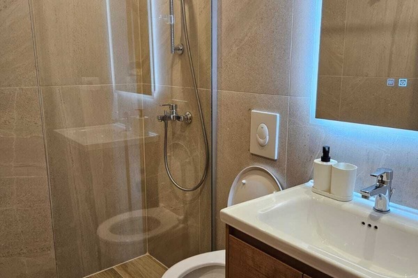 Premium Double Room, 1 King Bed, Private Bathroom, City View | Bathroom
