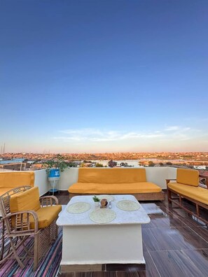 Rooftop terrace - Ekadolli Nubian house - by kerma hospitality (Aswan)