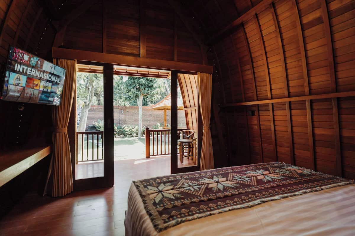 Deluxe kamer, uitzicht op tuin | Kameruitzicht