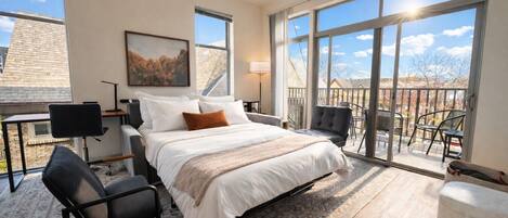 1 bedroom, desk, iron/ironing board, free WiFi