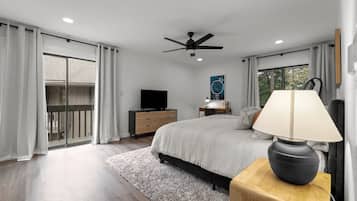 3 bedrooms, desk, iron/ironing board, free WiFi