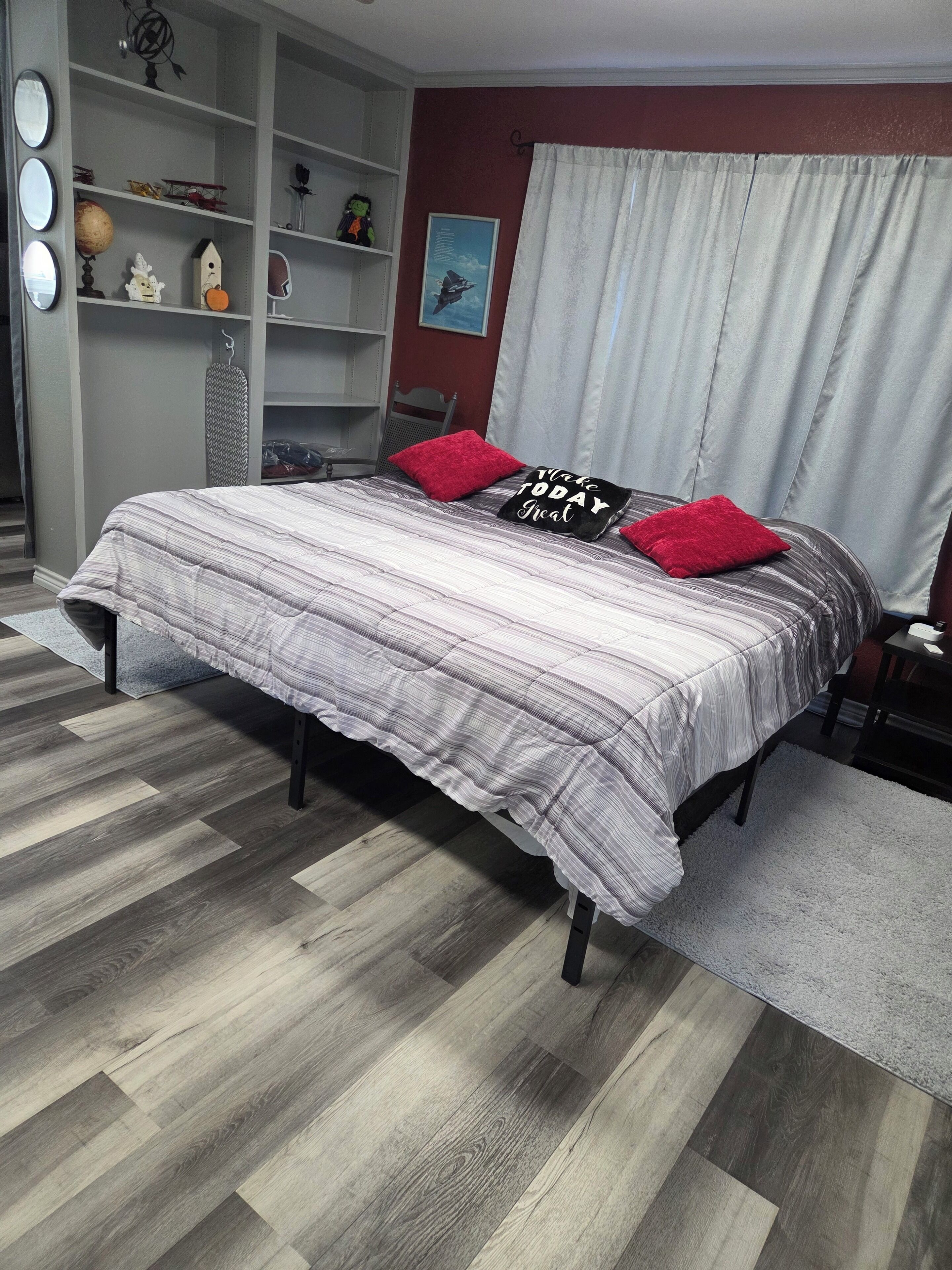 1 bedroom, iron/ironing board, free WiFi, bed sheets