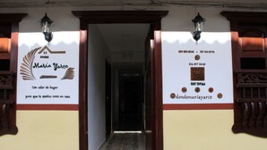 Façade de l’hébergement
