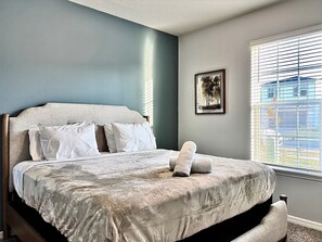 8 bedrooms, iron/ironing board, travel cot, WiFi