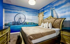 28 bedrooms, iron/ironing board, travel crib, free WiFi - 2x Side-by-Side Bowling Villas, 1GB WiFi, videowall TVs, Sports-Wonder, sleep 80 (Kissimmee)