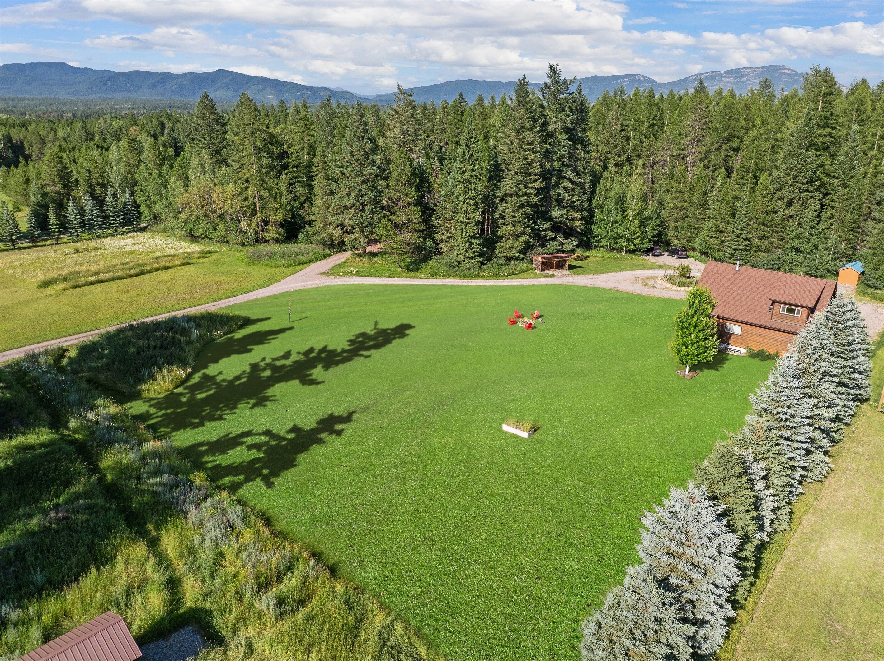 المنطقة المحيطة بالمنشأة