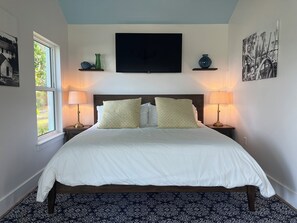 1 chambre, fer et planche à repasser, Wi-Fi, literie fournie