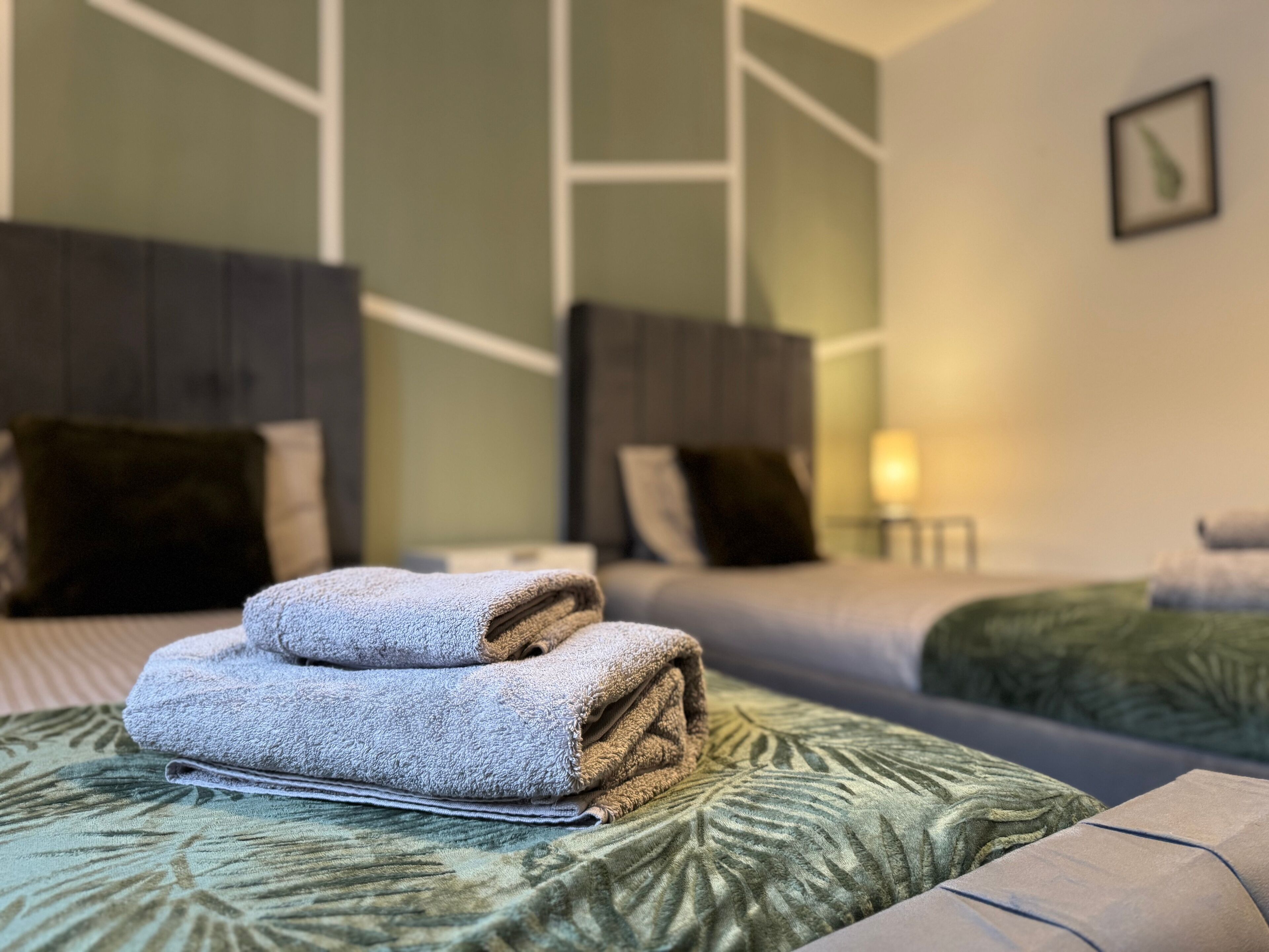 2 dormitoris, planxa i posts de planxar, wifi gratuïta i roba de llit 