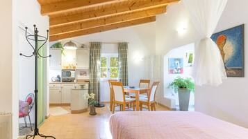 1 soveværelse, strygejern/strygebræt, gratis Wi-Fi, sengetøj