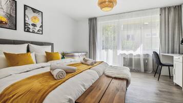 3 Schlafzimmer, BĂŒgeleisen/BĂŒgelbrett, WLAN, BettwĂ€sche