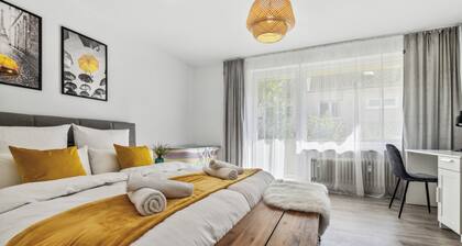 Comfort apartment in Homburg - close to the university - 3 bedrooms - parking lot - bathtub - WLAN