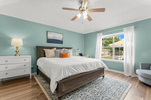 3 bedrooms, iron/ironing board, WiFi, bed sheets