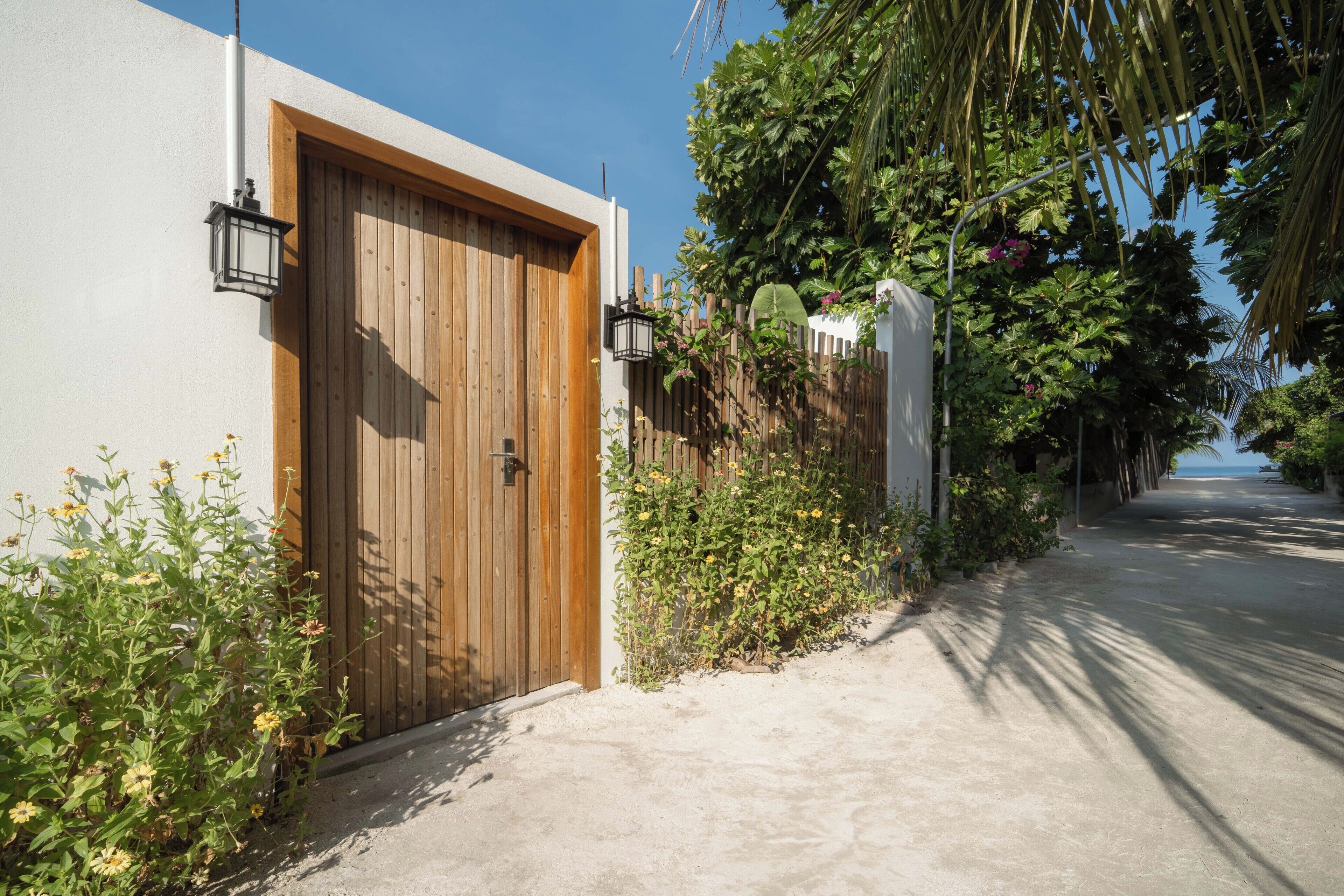 Fassade der Unterkunft