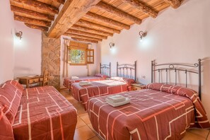 3 camere, Wi-Fi gratuito, lenzuola