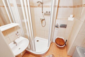 Hair dryer, towels, soap, toilet paper - TR-3 profil v priprave (Hlavní mesto Praha)