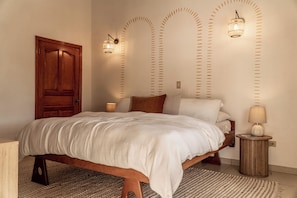 2 bedrooms, iron/ironing board, travel crib, WiFi