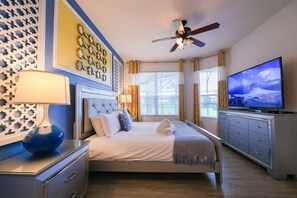 5 slaapkamers, een strijkplank/strijkijzer, gratis wifi, beddengoed