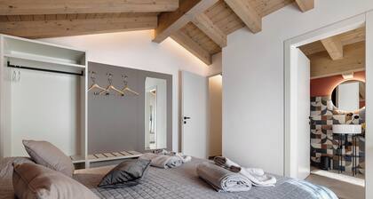 Ferienhaus 'Appartamento Amaranto' mit Bergblick, Gemeinschaftsterrasse und Wi-Fi